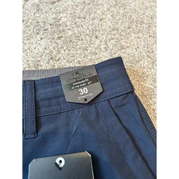 O'neill Hybrid OG-Solid Navy Blue Hybrid Shorts Mens - 30 Waist - Picture 4 of 8